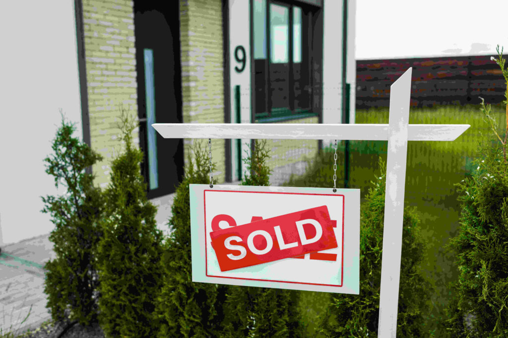 Sold property with Black stone agents